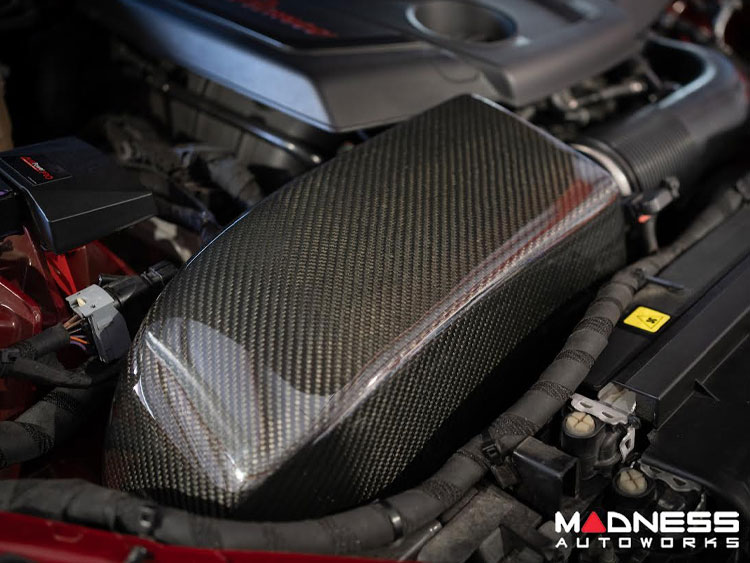 Alfa Romeo Giulia Cold Air Intake - MAXFlow Carbon Fiber Intake System w/ BMC Twin Air Conical Filter